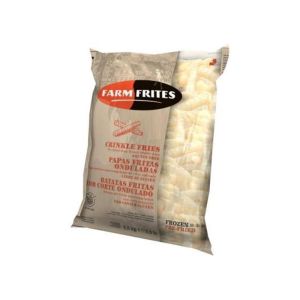 BATATA  FARM FRITES CRINKLE CX5X2,5KG