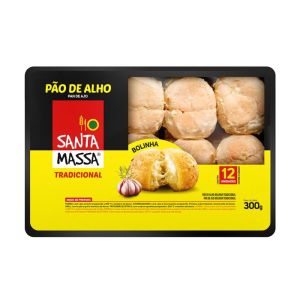 PAO DE ALHO BOL TRAD. SANTA MASSA 300GR