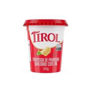 MANTEIGA TIROL EXTRA COM SAL 500G