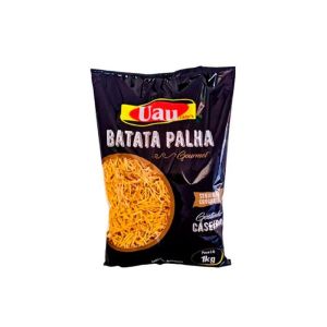 BATATA PALHA UAU CHIPS PCT 1KG