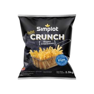 BATATA 7MM EXTRA CRUNCH  SIMPLOT 6X2,5KG