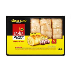 PAO DE ALHO TRAD. SANTA MASSA 400GR
