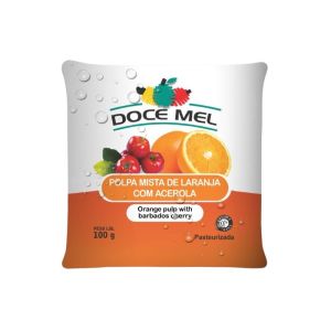 POLPA LARANJA COM ACEROLA DOCE MEL 100G