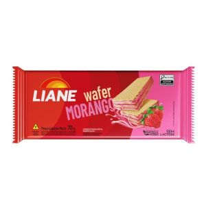 BISC WAFFER MORANGO LIANE 40X70G